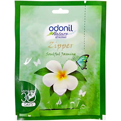 Odonil Zipper Jasmine Air Freshener 10g